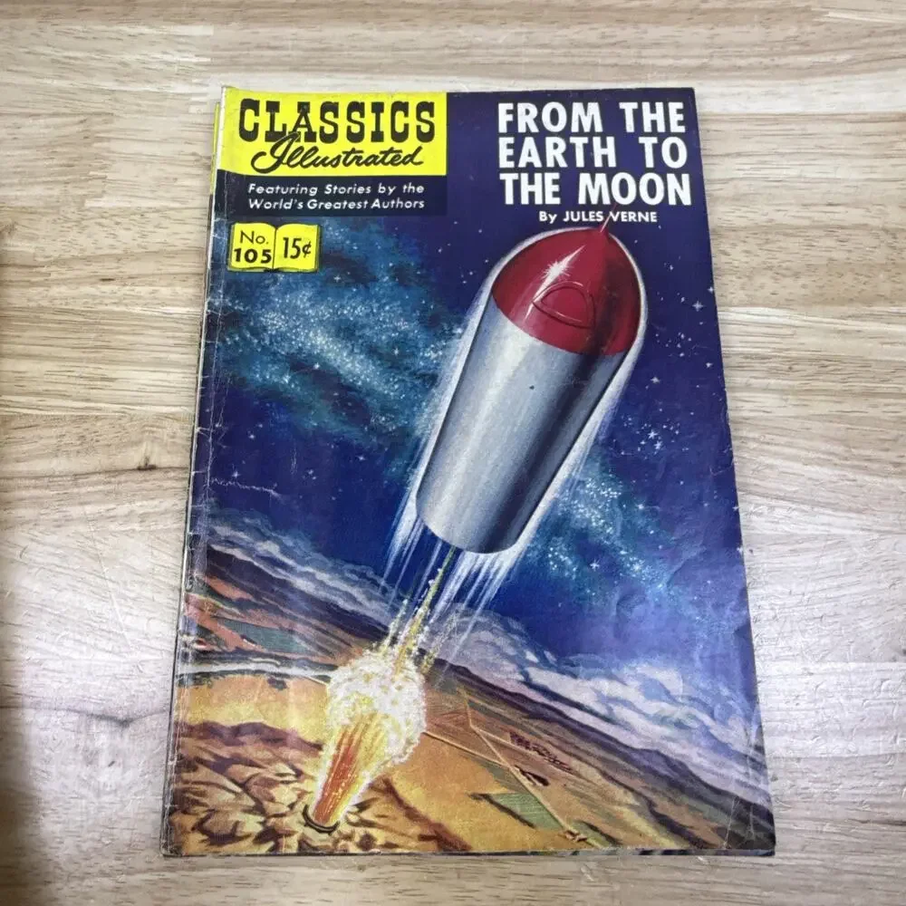 Vintage Lot of 13 Classics Illustrated Comic Books All 15 cents 1940/50/60S RAW